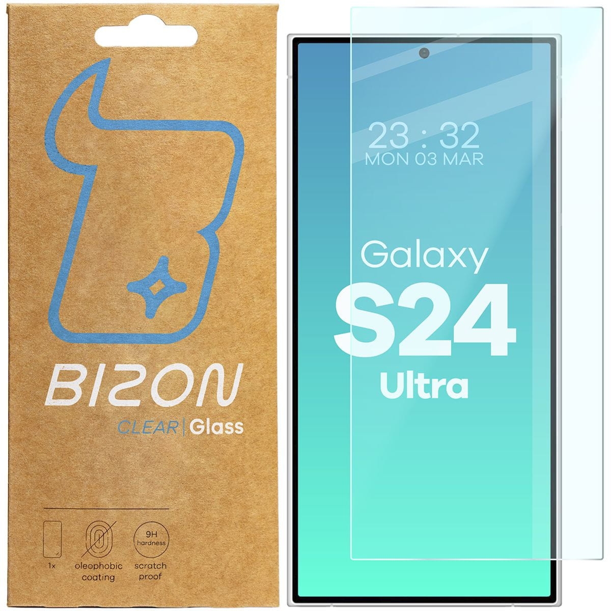 Szkło hartowane Bizon Glass Clear do Galaxy S24 Ultra