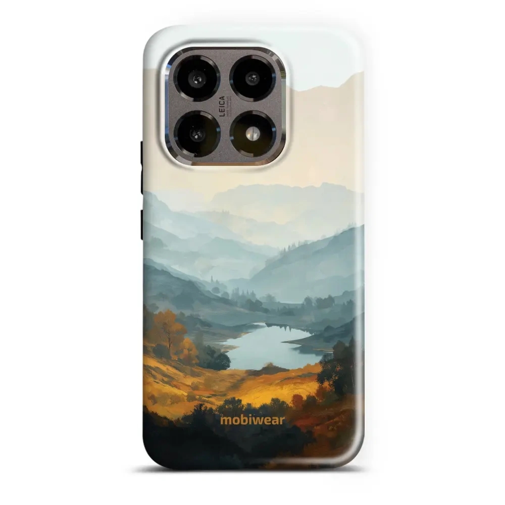 Etui ochronne do Xiaomi 15T, Mobiwear Elite Pro, jezioro w dolinie