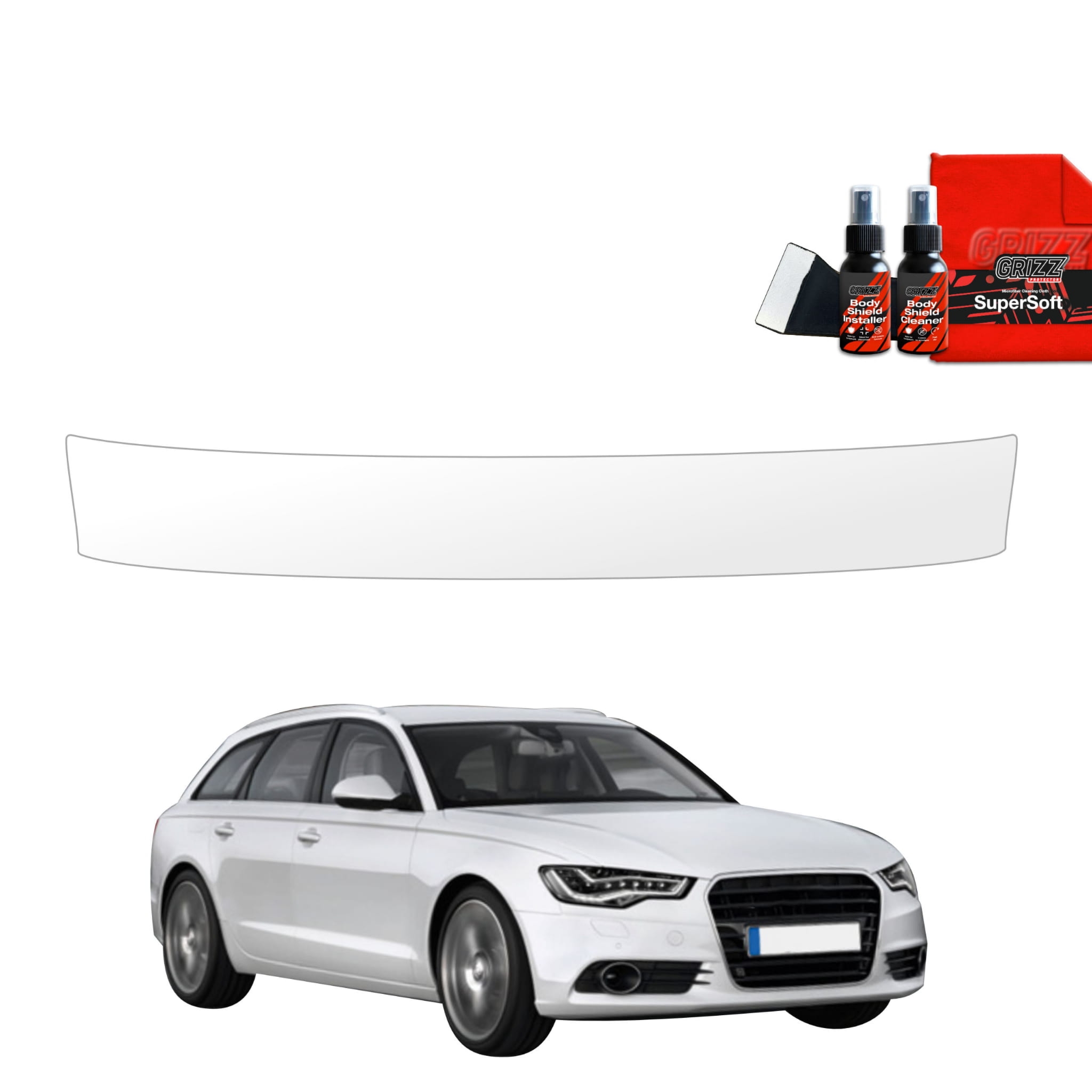 Folia ochronna na próg bagażnika Grizz Protector do Audi A6 C7 Avant (2011-2014)