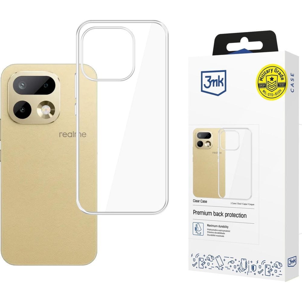 Etui 3mk Clear Case do Realme 16 Pro 5G, przezroczyste
