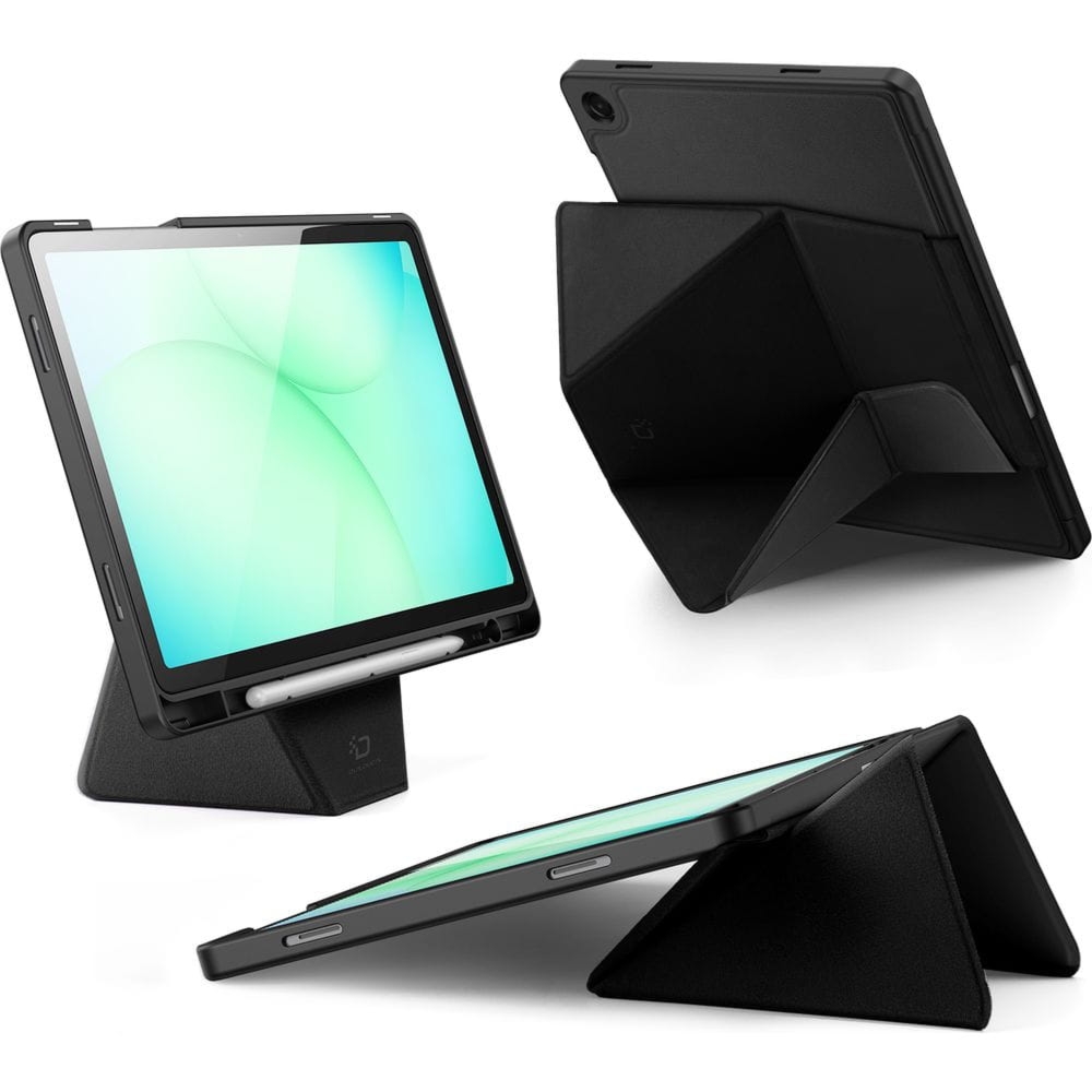 Etui z klapką Dux Ducis Vers do Galaxy Tab A11 Plus / A9 Plus, czarne