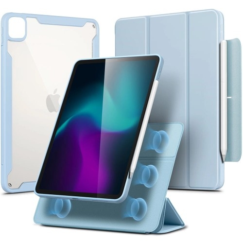 Image of Etui ESR Rebound Hybrid do iPad Air 11" 6 gen. 2024 / iPad Air 10.9" 4 / 5 gen. 2020/2022, niebieskie