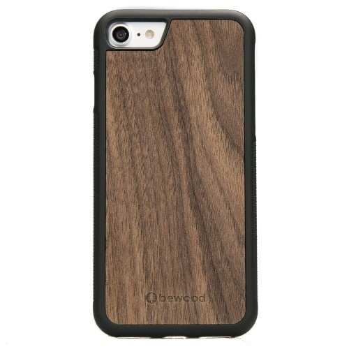 Image of Drewniane etui Bewood do iPhone SE 2022/2020 ORZECH AMERYKAŃSKI