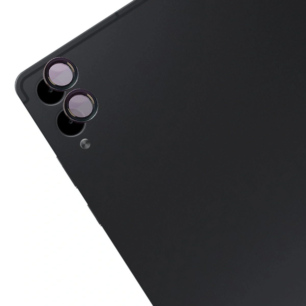 Szkło na aparat Bizon Glass Tab Snap Lens do Galaxy Tab S11 Ultra, 1 zestaw, czarna ramka