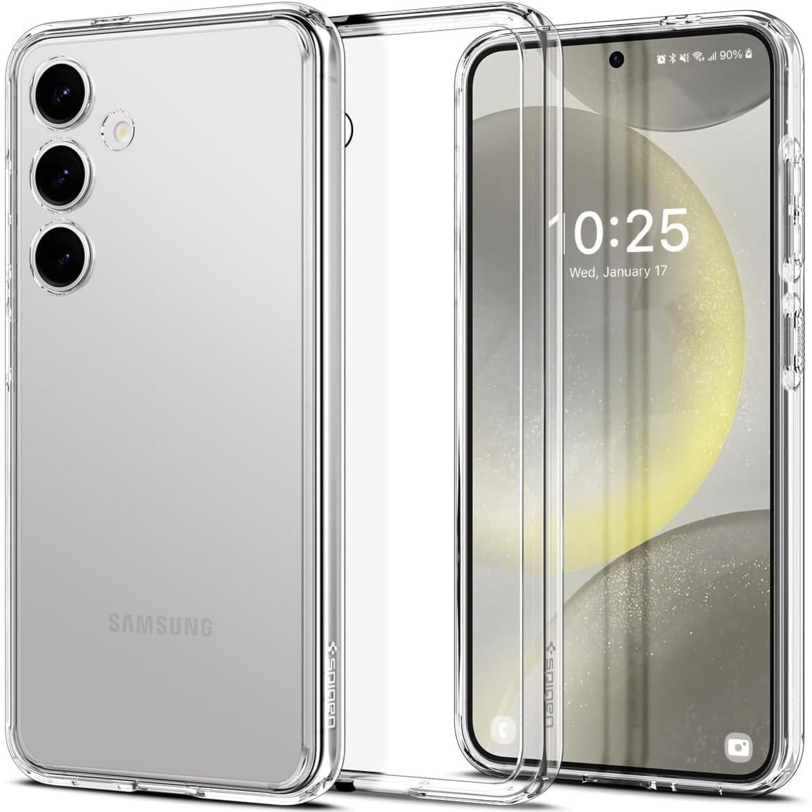 Etui Spigen Ultra Hybrid do Galaxy S24, przezroczyste
