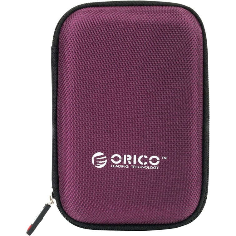 Etui na dysk zewnętrzny 2.5″ i akcesoria Orico Portable Storage Bag, fioletowe