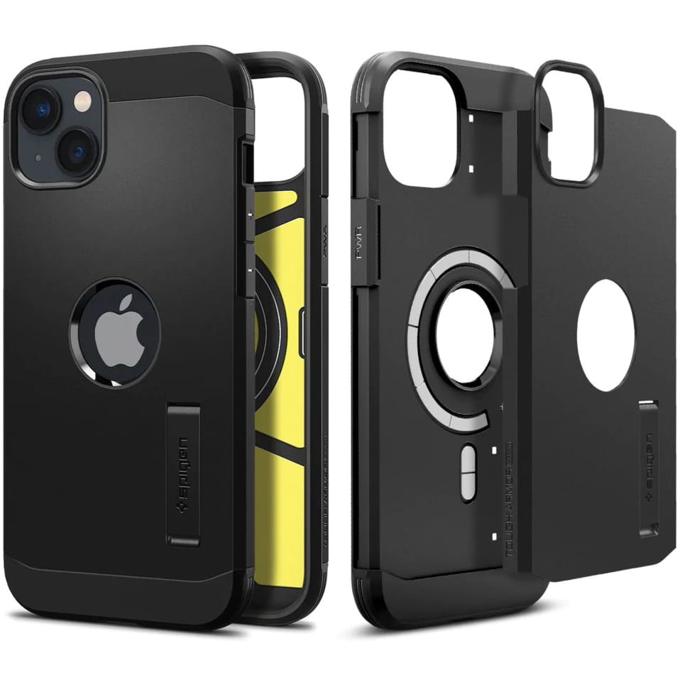 OUTLET: Etui Spigen Tough Armor Mag z MagSafe do iPhone 14, czarne