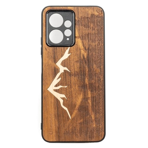 Image of Drewniane etui Bewood do Redmi Note 12 4G, Góry Imbuia