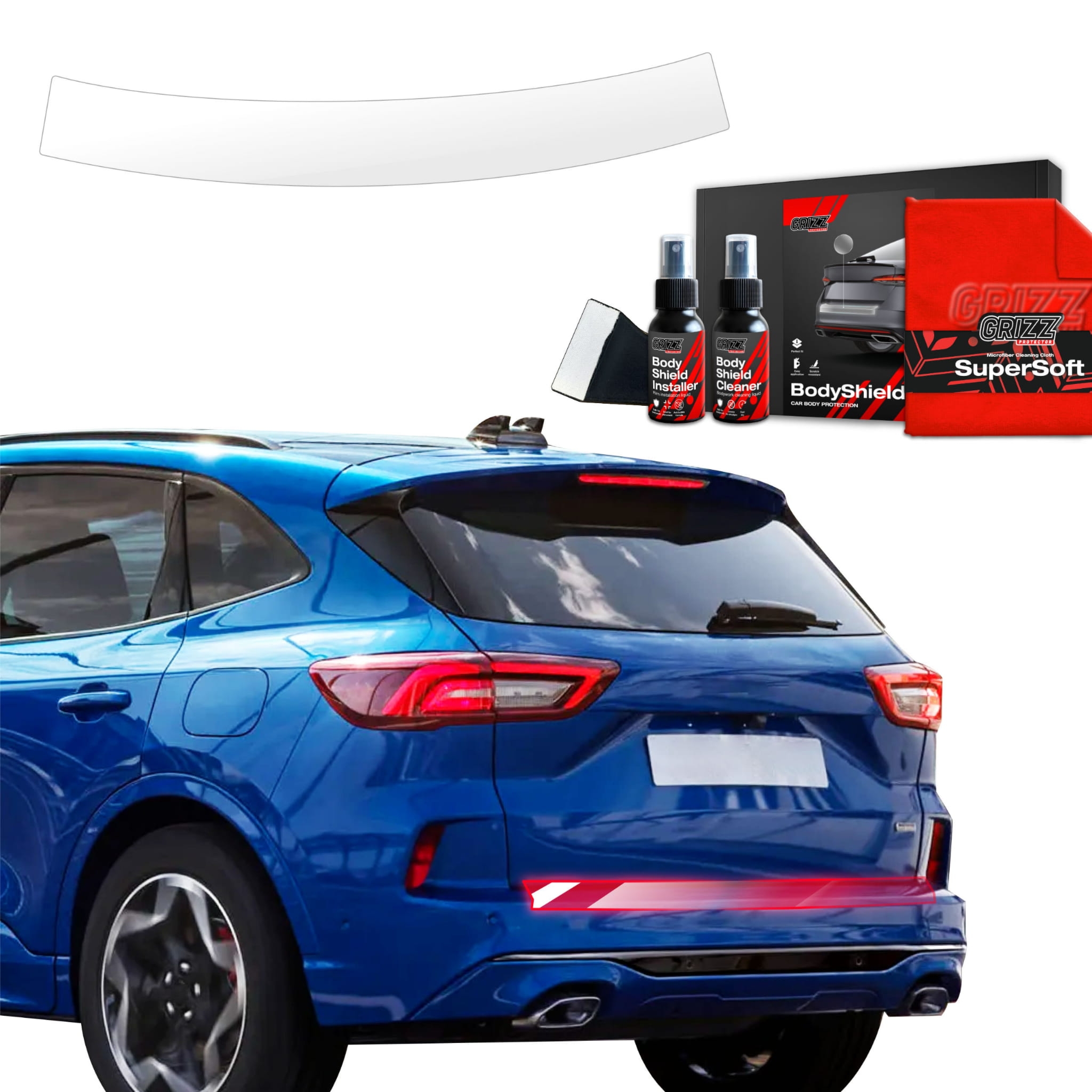 Folia ochronna Grizz Protector na próg bagażnika do Ford Kuga ST-Line X Facelift (2024-2026)