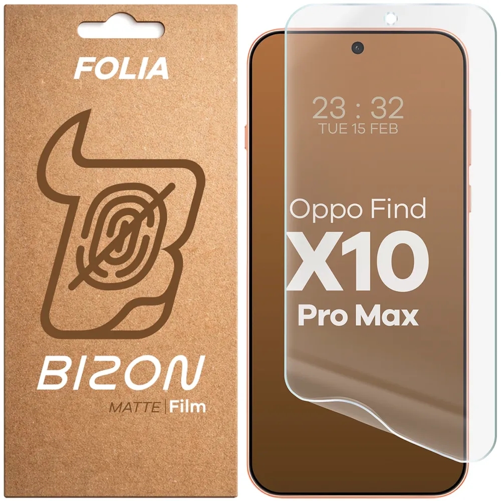 Folia matowa Bizon Film Matte do OPPO Find X10 Pro Max, 1 sztuka