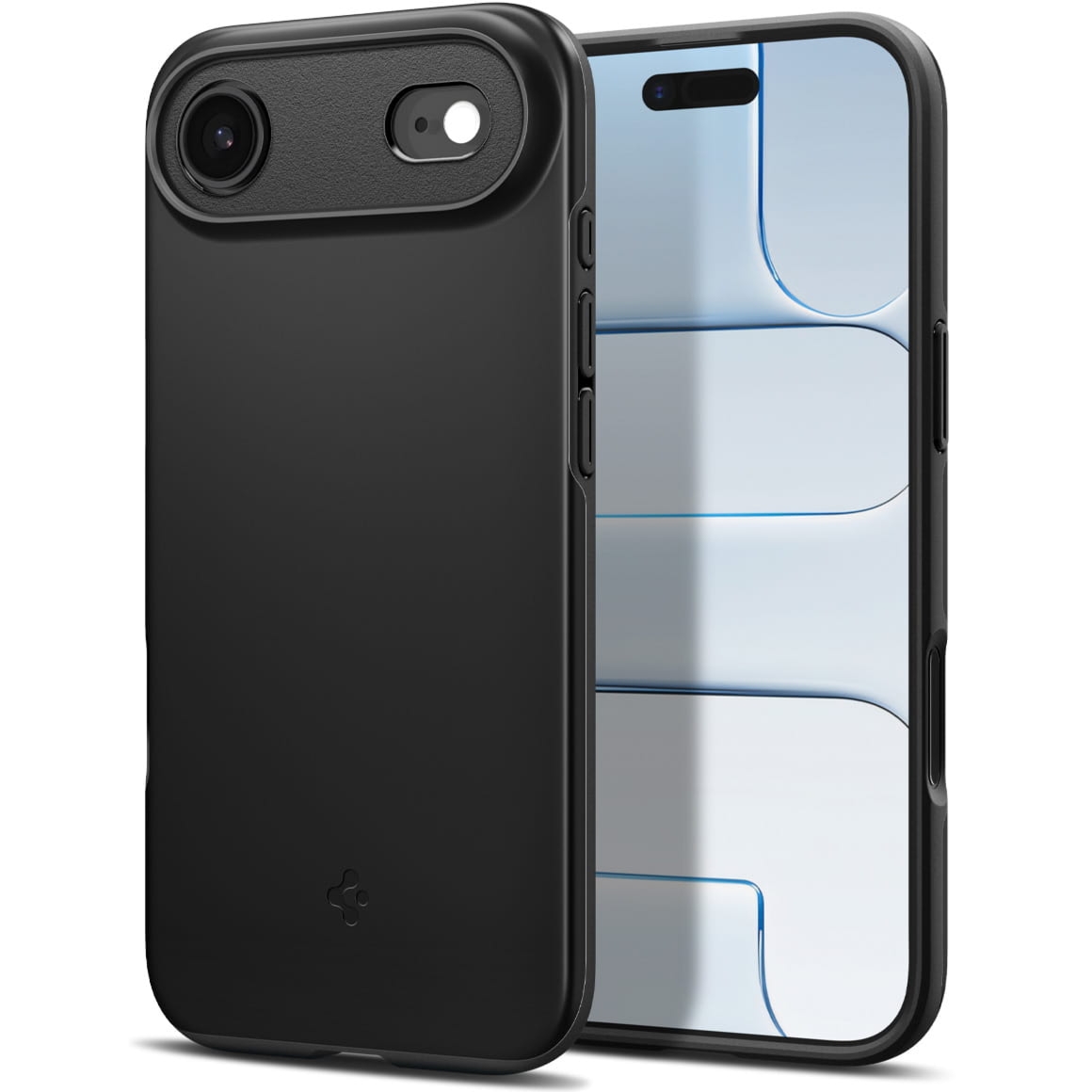 Etui Spigen Thin Fit Mag do MagSafe do iPhone Air, czarne