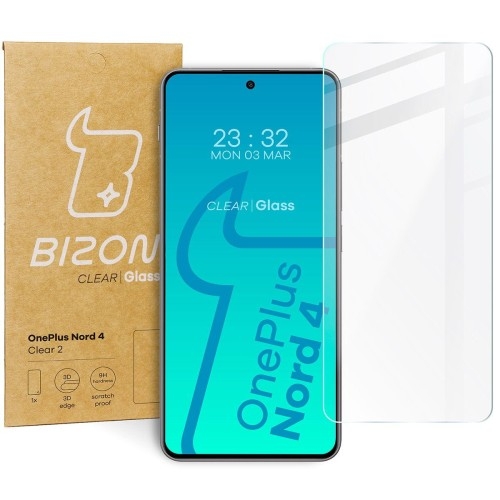 Image of Szkło hartowane Bizon Glass Clear 2 do OnePlus Nord 4