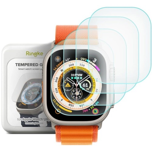 Image of Szkło hartowane Ringke ID FC Glass do Apple Watch Ultra 2/1 49 mm, 4 sztuki