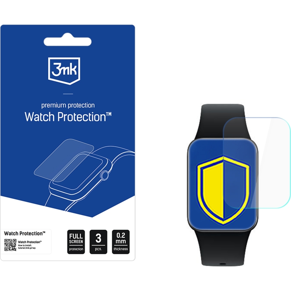 Folia ochronna 3mk Watch Protection ARC do Xiaomi Smart Band 10 Pro, 3 sztuki