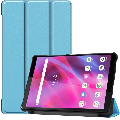 Image of Etui Bizon Case Tab Croc do Lenovo Tab M8 Gen 3, błękitne