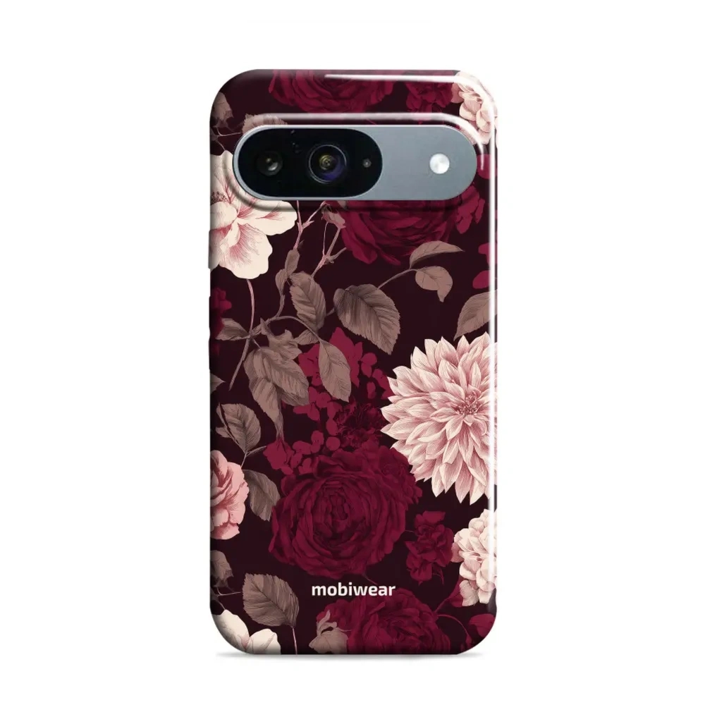 Etui ochronne do Google Pixel 9, Mobiwear Elite Pro, wino i dalie