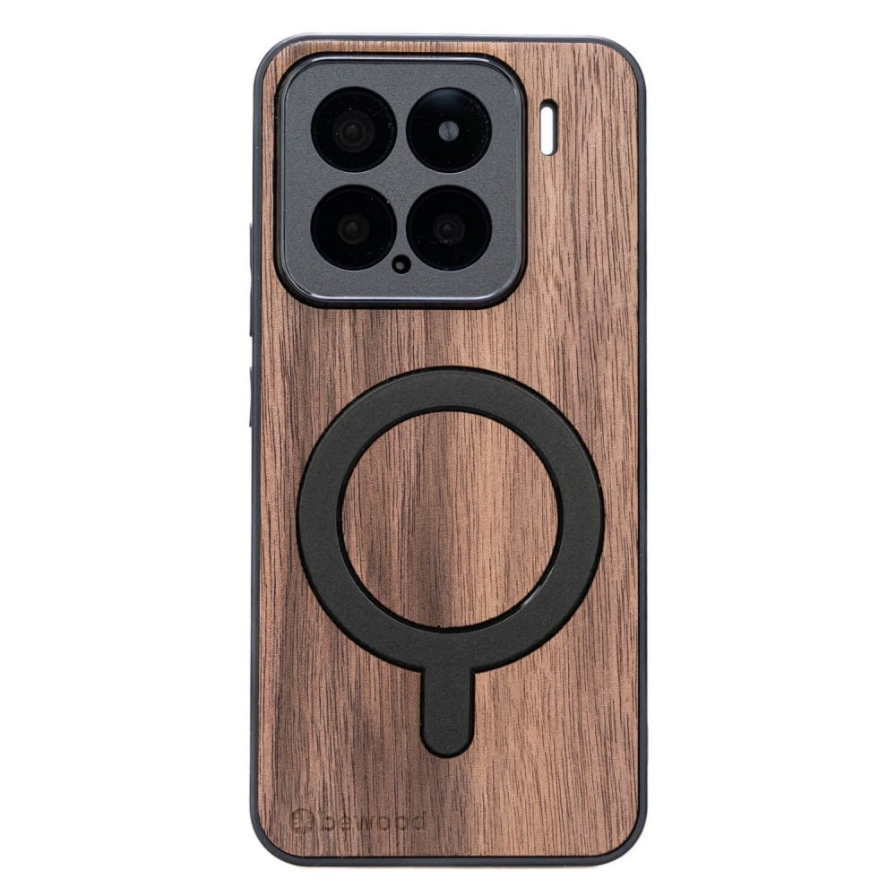 Drewniane etui do Xiaomi 15, Bewood Orzech Amerykański MagSafe