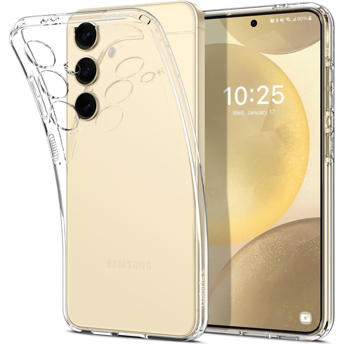Etui Spigen Liquid Crystal do Galaxy S24, przezroczyste