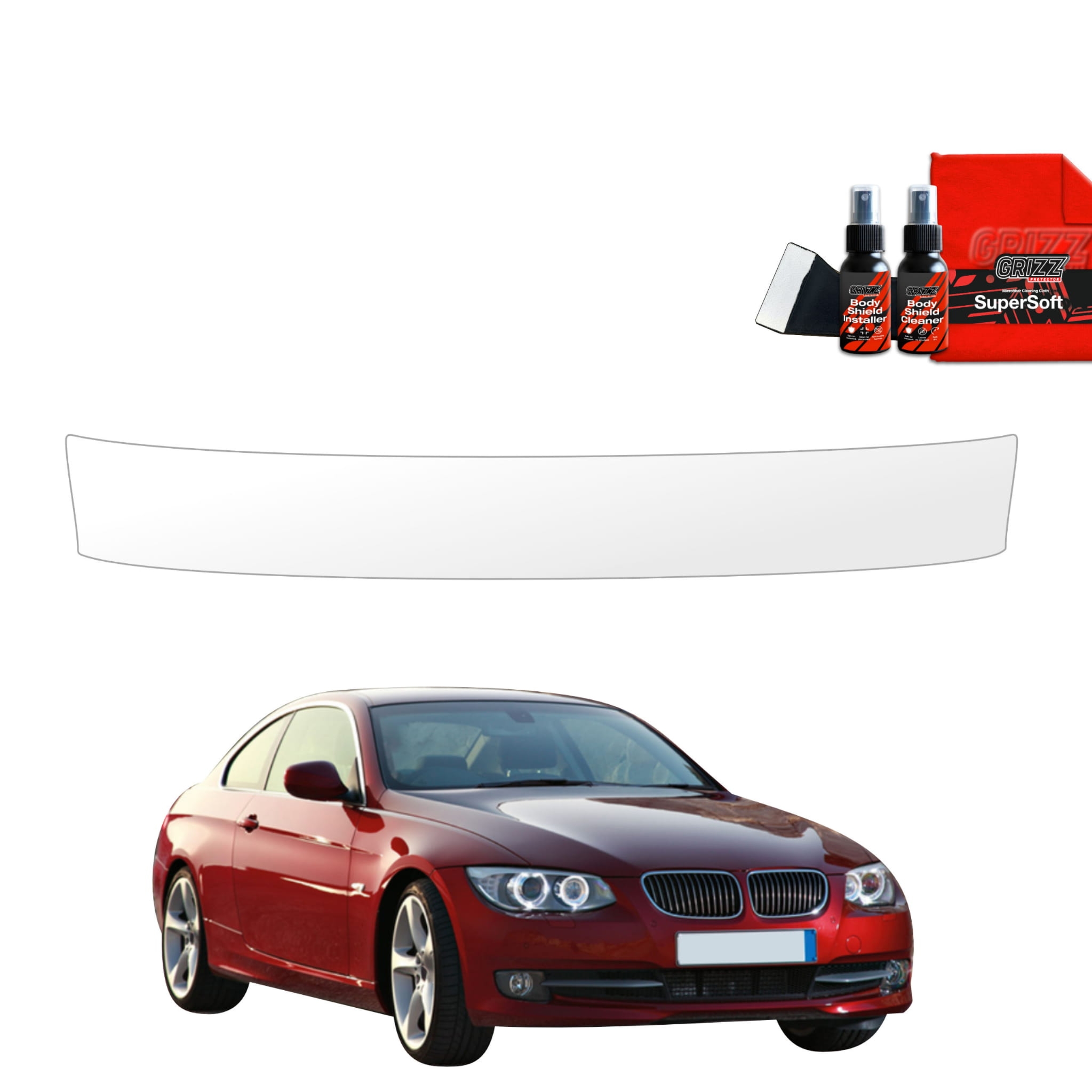 Folia ochronna na próg bagażnika Grizz Protector do BMW 3 E92 Coupe LCI (2010-2013)