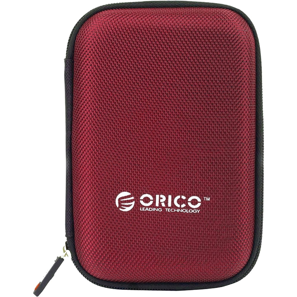 Etui na dysk zewnętrzny 2.5″ i akcesoria Orico Portable Storage Bag, czerwone