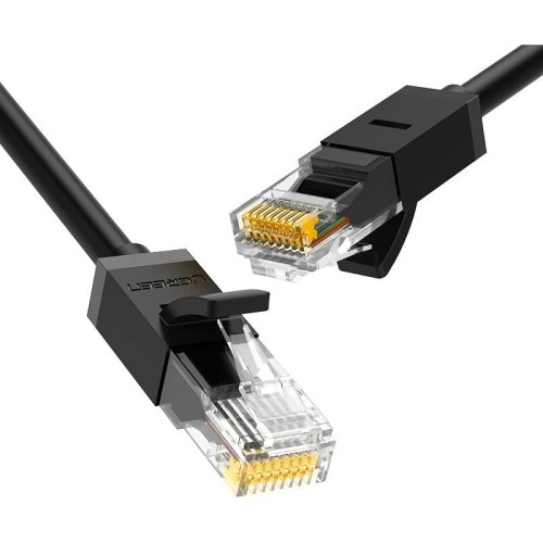 Image of Kabel sieciowy Ethernet Patchcord Ugreen RJ45 Cat 6 UTP, 1000Mbps, 15m, czarny