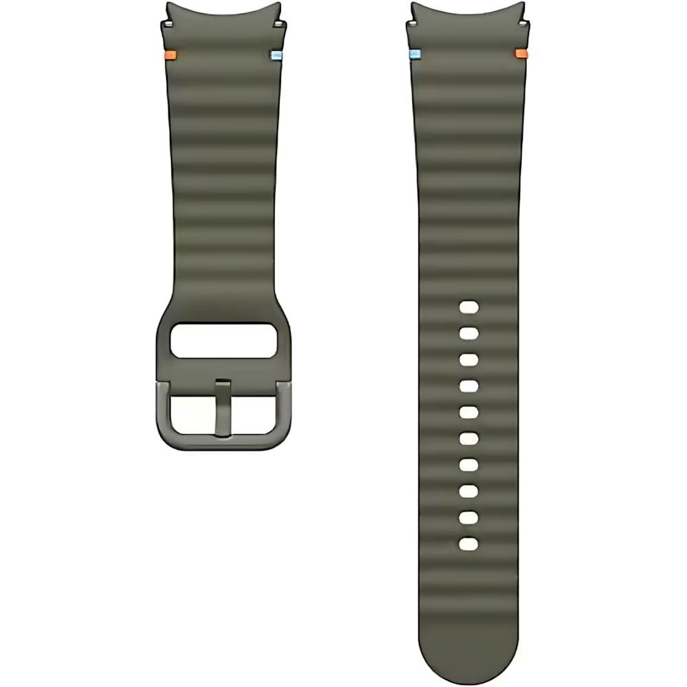 Image of Pasek Samsung Sport Band One Click M / L do Galaxy Watch 4/4 Classic/5/5 Pro/6/6 Classic/7/FE, zielony