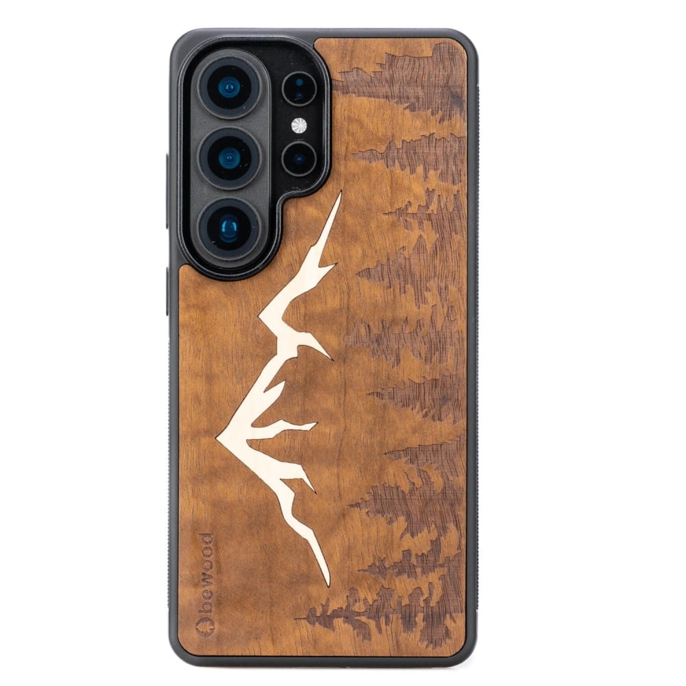 Drewniane etui do Galaxy S26 Ultra, Bewood Góry Imbuia