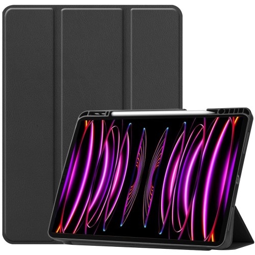 Image of Etui Bizon Case Tab Lizard do Apple iPad Pro 12.9 2022/2021/2020/2018, czarne