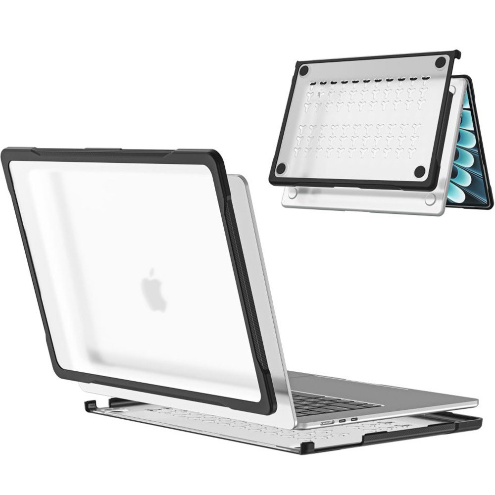 OUTLET: Etui Tech-Protect Velar do MacBook Air 15.3″ M5 / M4 / M3 / M2, przezroczysto-matowe