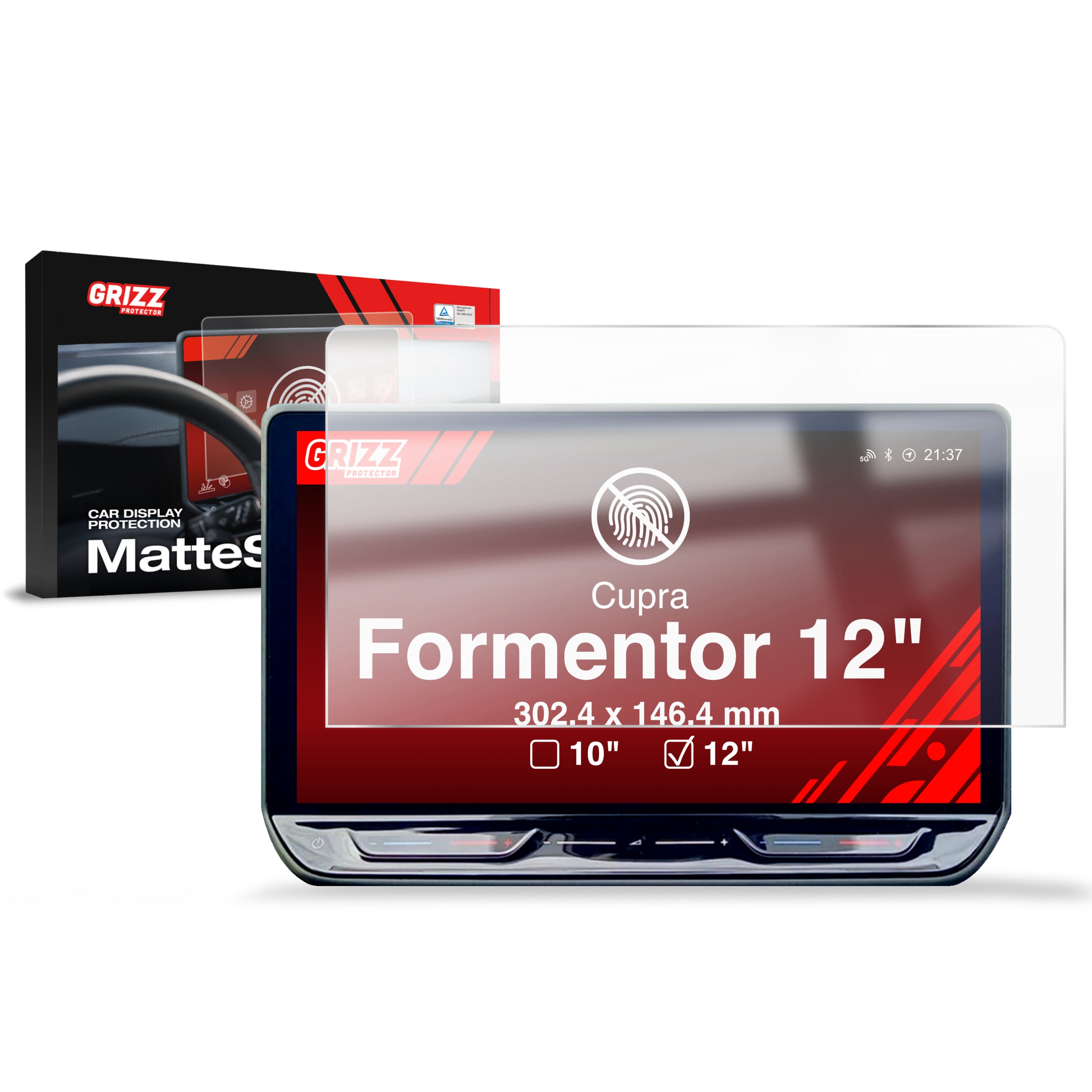 Folia antyodciskowa Grizz Protector do Cupra Formentor 12″ (2020-2024)