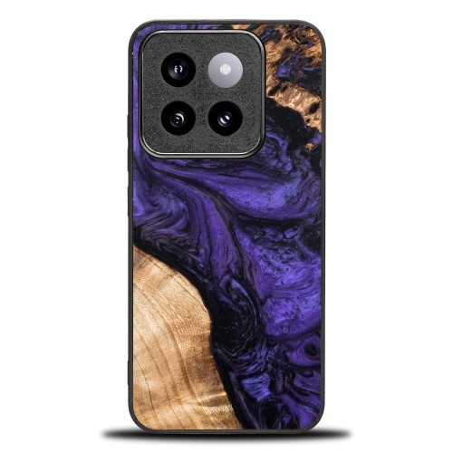 Image of Drewniane etui do Xiaomi 14T, Bewood Unique Violet