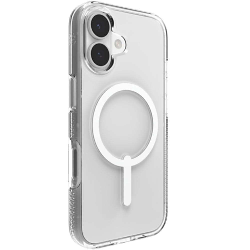 Etui ZAGG Crystal Palace Snap do MagSafe do iPhone 17, przezroczysto-białe