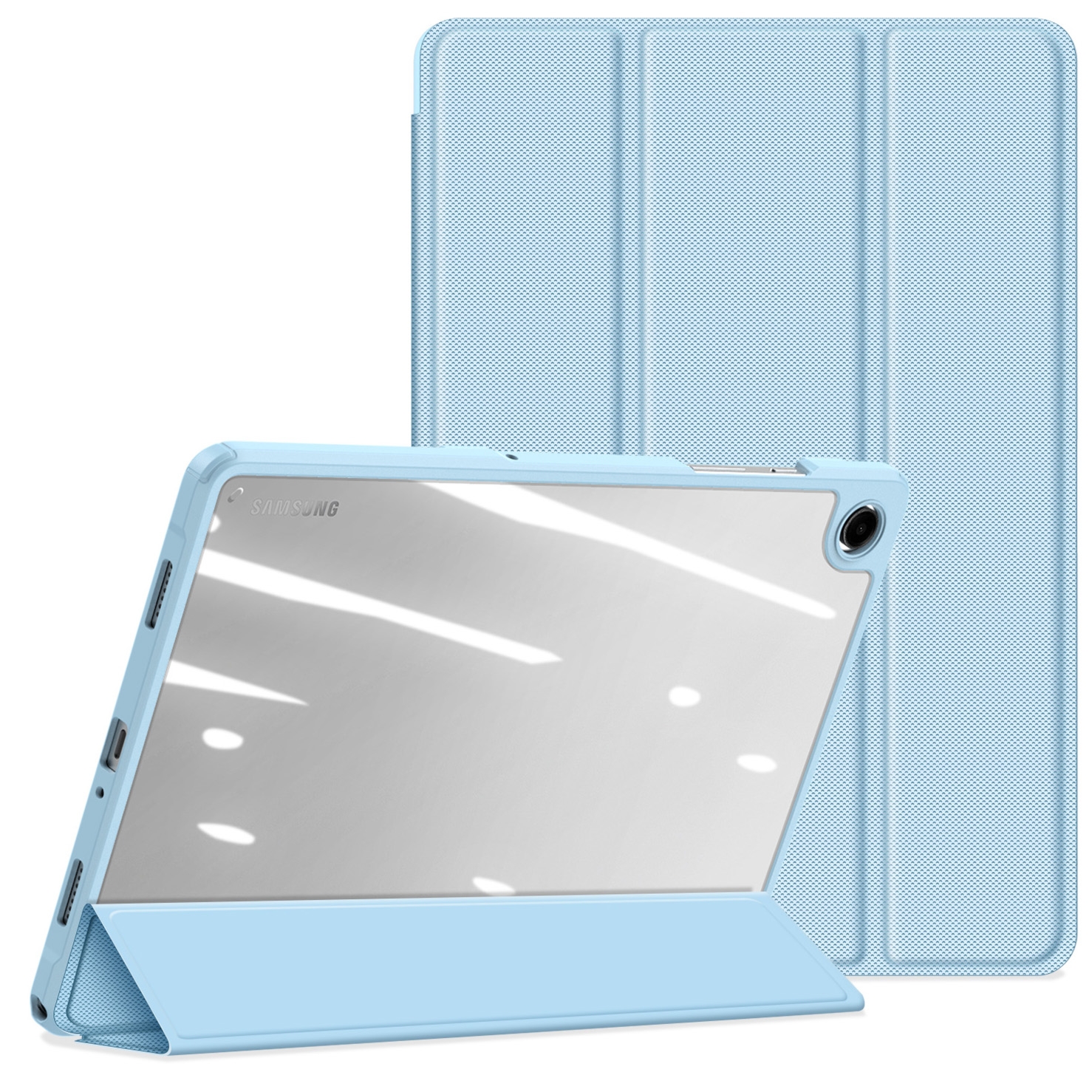 Etui Dux Ducis Toby do Galaxy Tab A11 Plus / A9 Plus, niebieskie