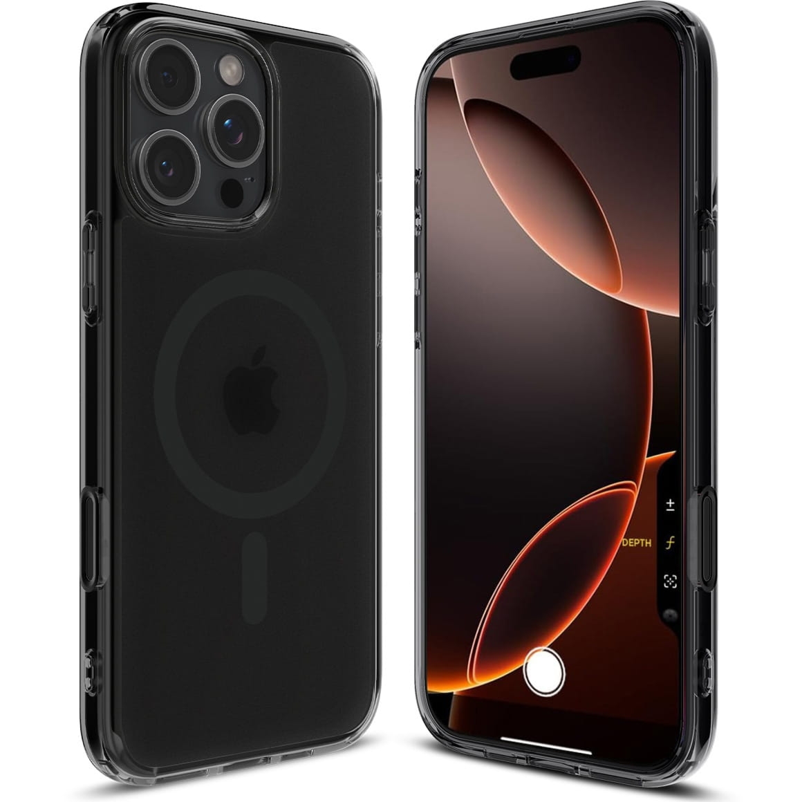 Etui Spigen Ultra Hybrid T Mag (CC) do MagSafe do iPhone 16 Pro, półprzezroczysto-czarne