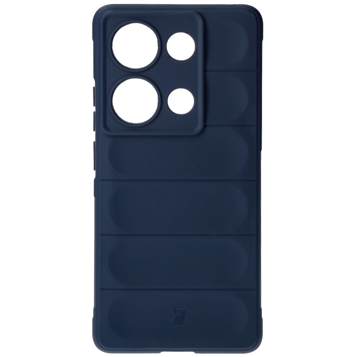 Image of Pancerne etui Bizon Case Tur do Xiaomi Poco M6 Pro 4G / Xiaomi Redmi Note 13 Pro 4G, granatowe