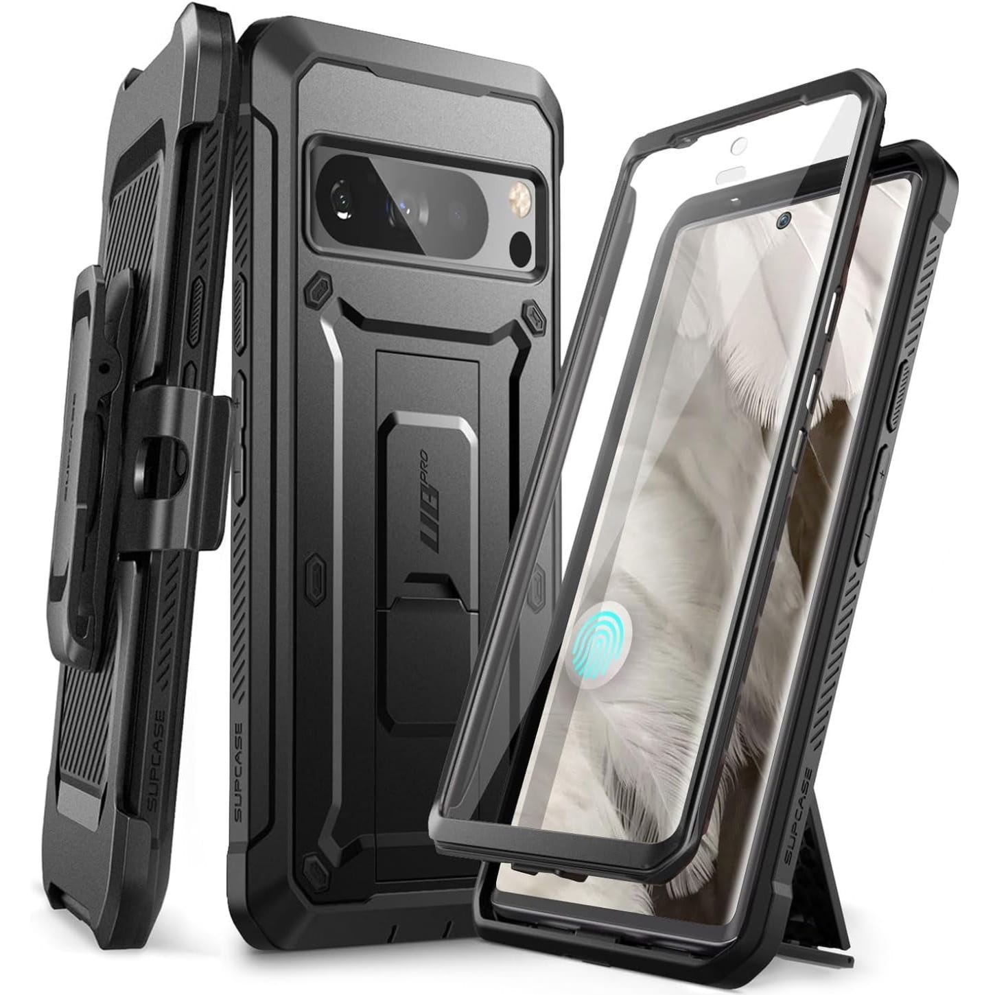 OUTLET: Etui Supcase UB Pro SP do Google Pixel 8 Pro, czarne