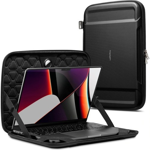 Image of OUTLET: Etui Spigen Rugged Armor Pro Pouch Laptop 13" i 14", czarne