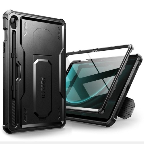 Image of Etui z osłoną na ekran Tech-Protect Kevlar Pro do Galaxy Tab S9 FE, czarne