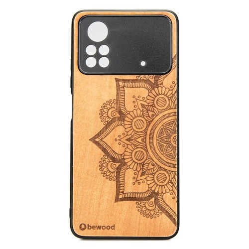 Image of Drewniane etui Bewood do Xiaomi POCO X4 Pro 5G MANDALA JABŁOŃ