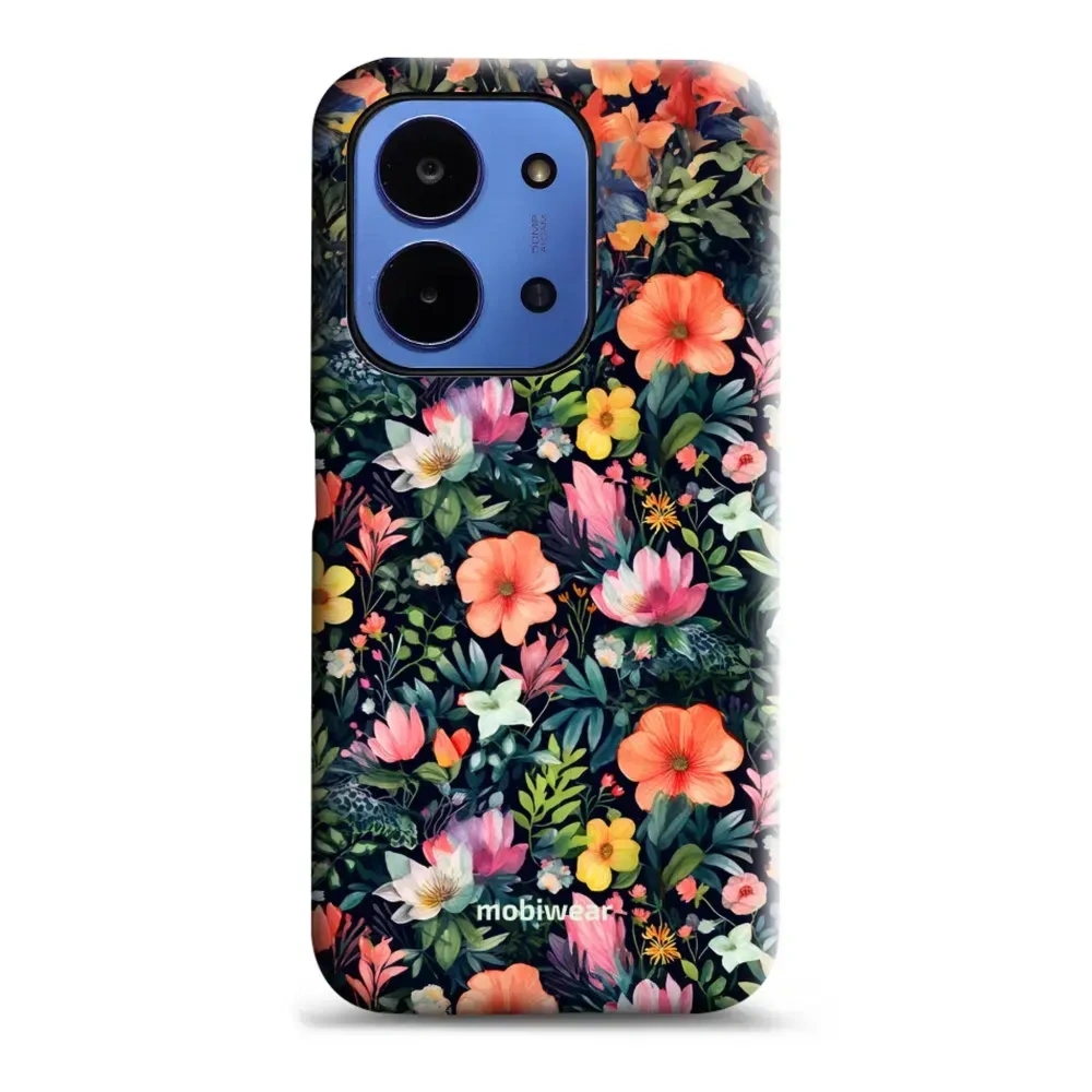 Etui ochronne do Xiaomi Redmi 15C 4G, Mobiwear Elite Pro, kolorowo-kwieciste