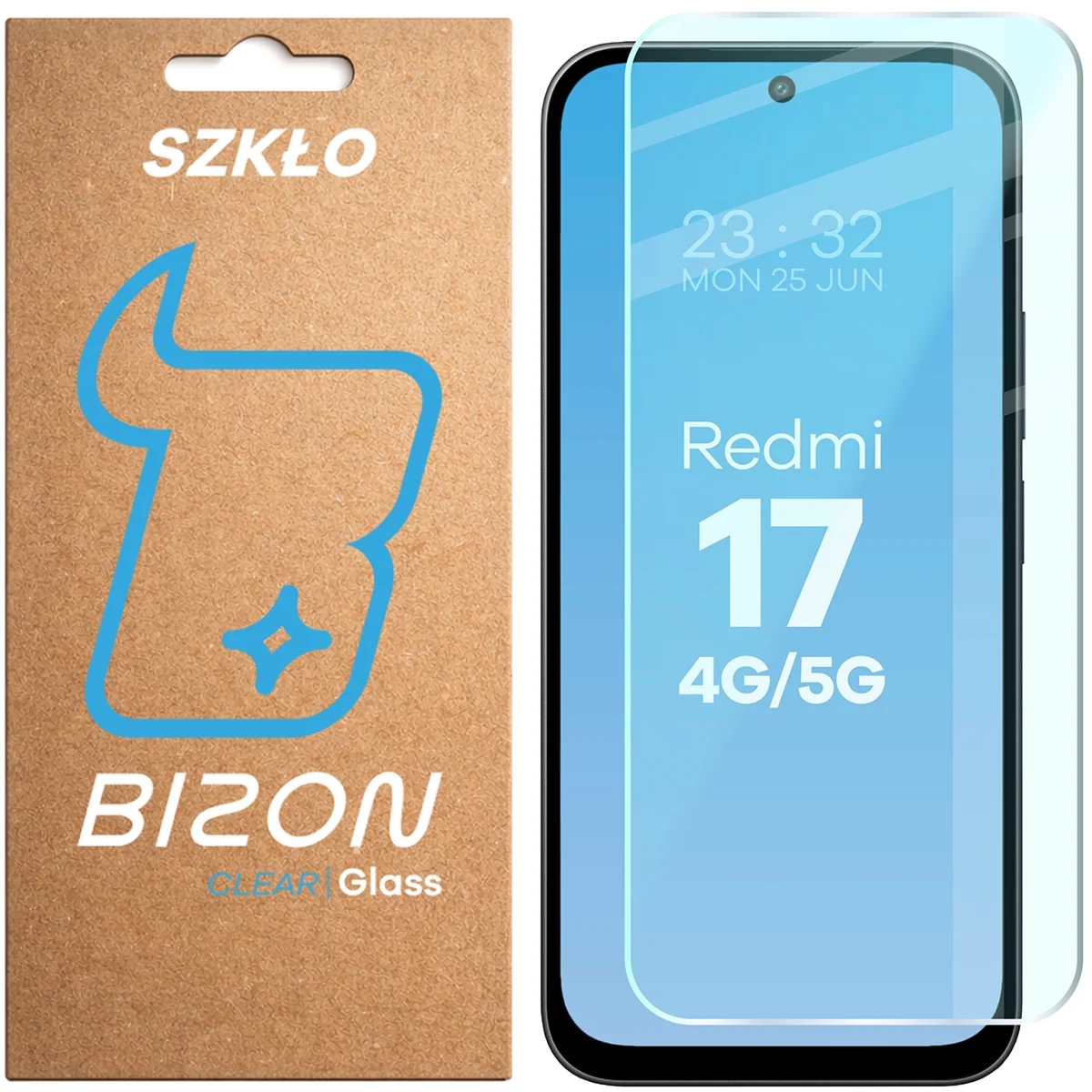 Szkło hartowane Bizon Glass Clear do Xiaomi Redmi 17 5G / 4G