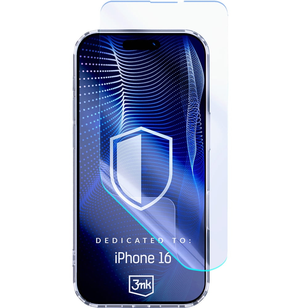 OUTLET: Szkło hybrydowe 3mk FlexibleGlass Pro do iPhone 16
