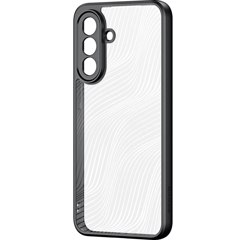 Etui Dux Ducis AIMO do Galaxy A37 5G, przezroczyste z czarną ramką