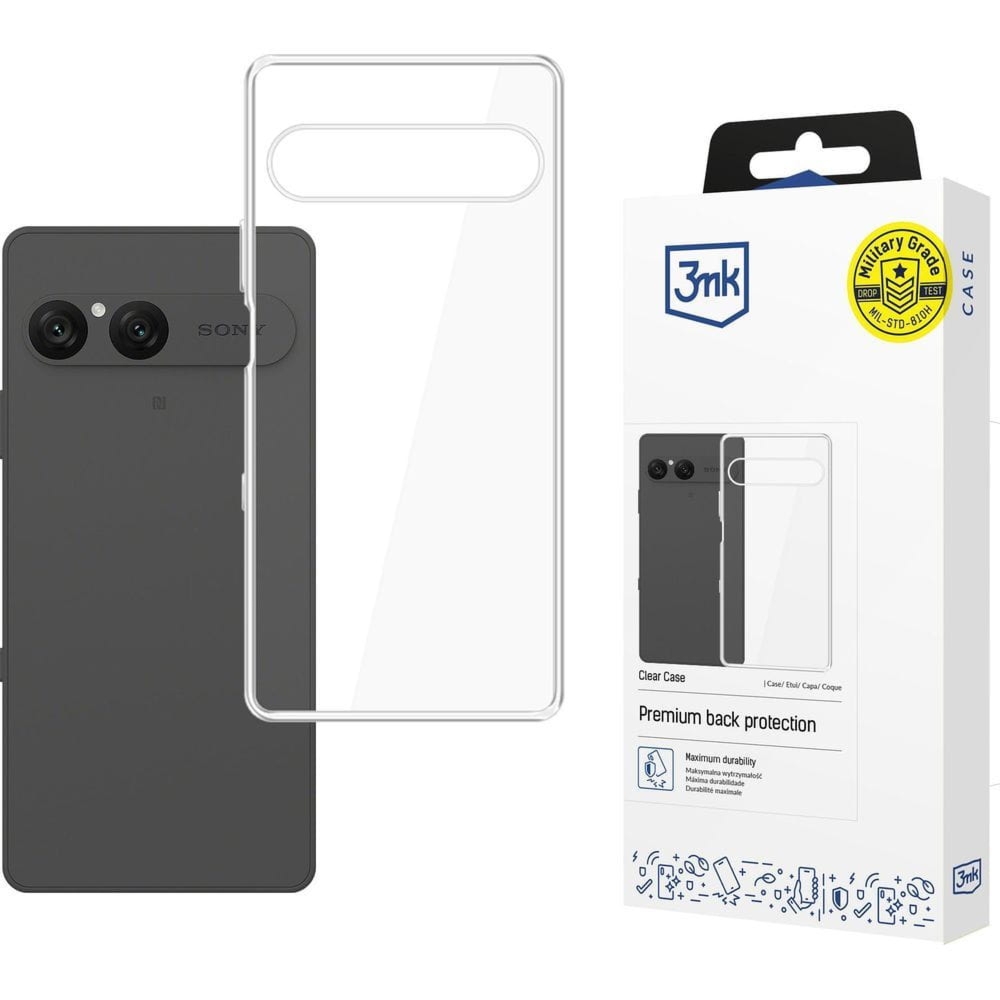 OUTLET: Etui 3mk Clear Case do Sony Xperia 10 VII, przezroczyste