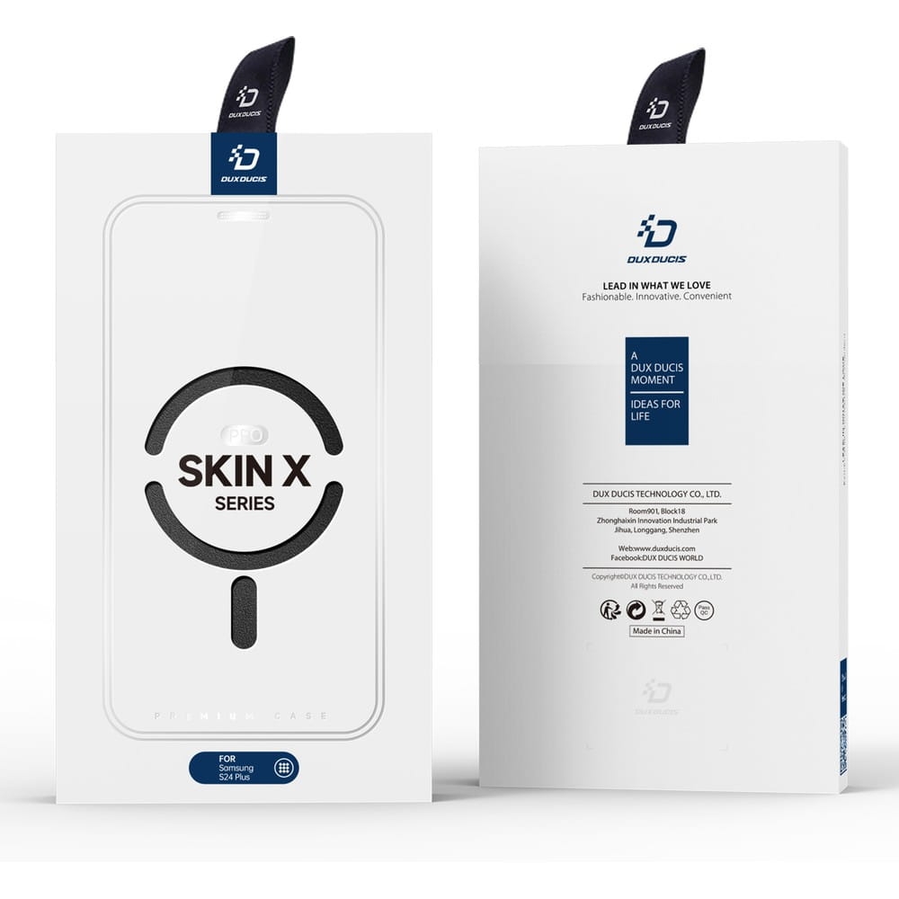 Image of OUTLET: Etui Dux Ducis Skin X Pro do Samsung Galaxy S24 Plus, czarne