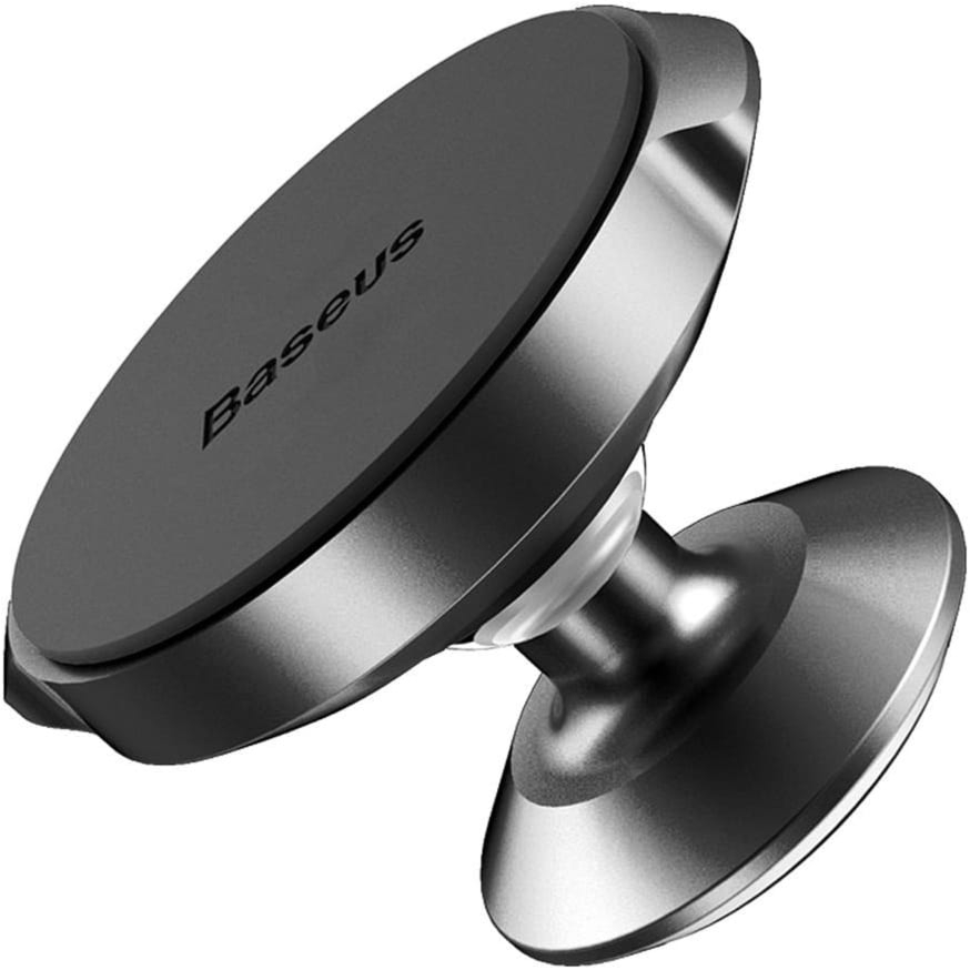 OUTLET: Uchwyt samochodowy na telefon magnetyczny Baseus Small Ears SUER-B01, czarny