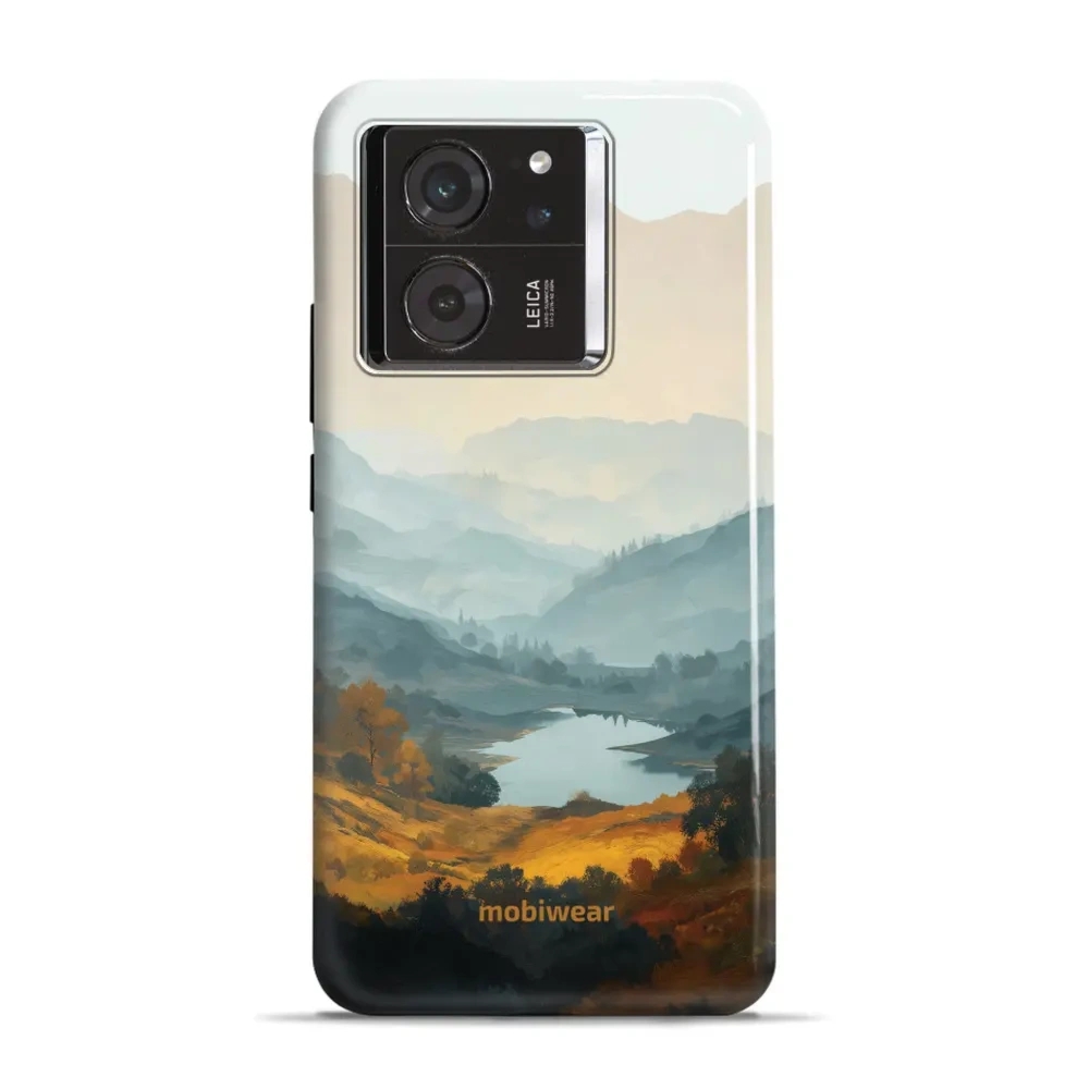 Etui ochronne do Xiaomi 13T, Mobiwear Elite Pro, jezioro w dolinie