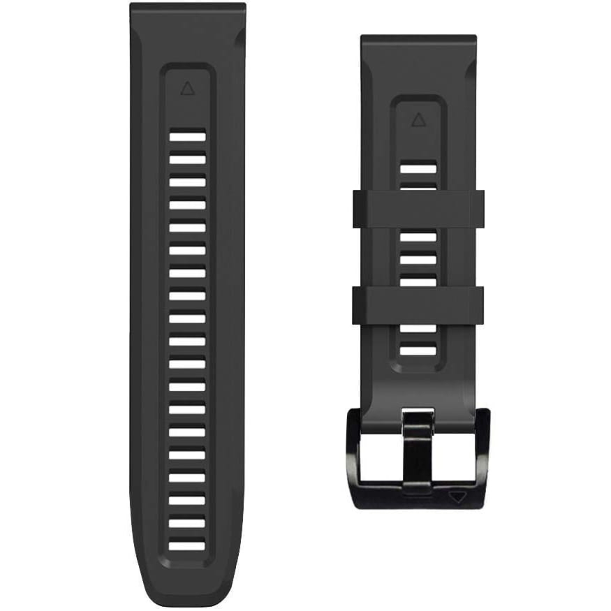 Pasek Tech-Protect Iconband, QuickFit 22 mm do Garmin Fenix 8 Pro (47 mm) / 8 / E / 7 Pro / 7 / 6 Pro / 6, czarny