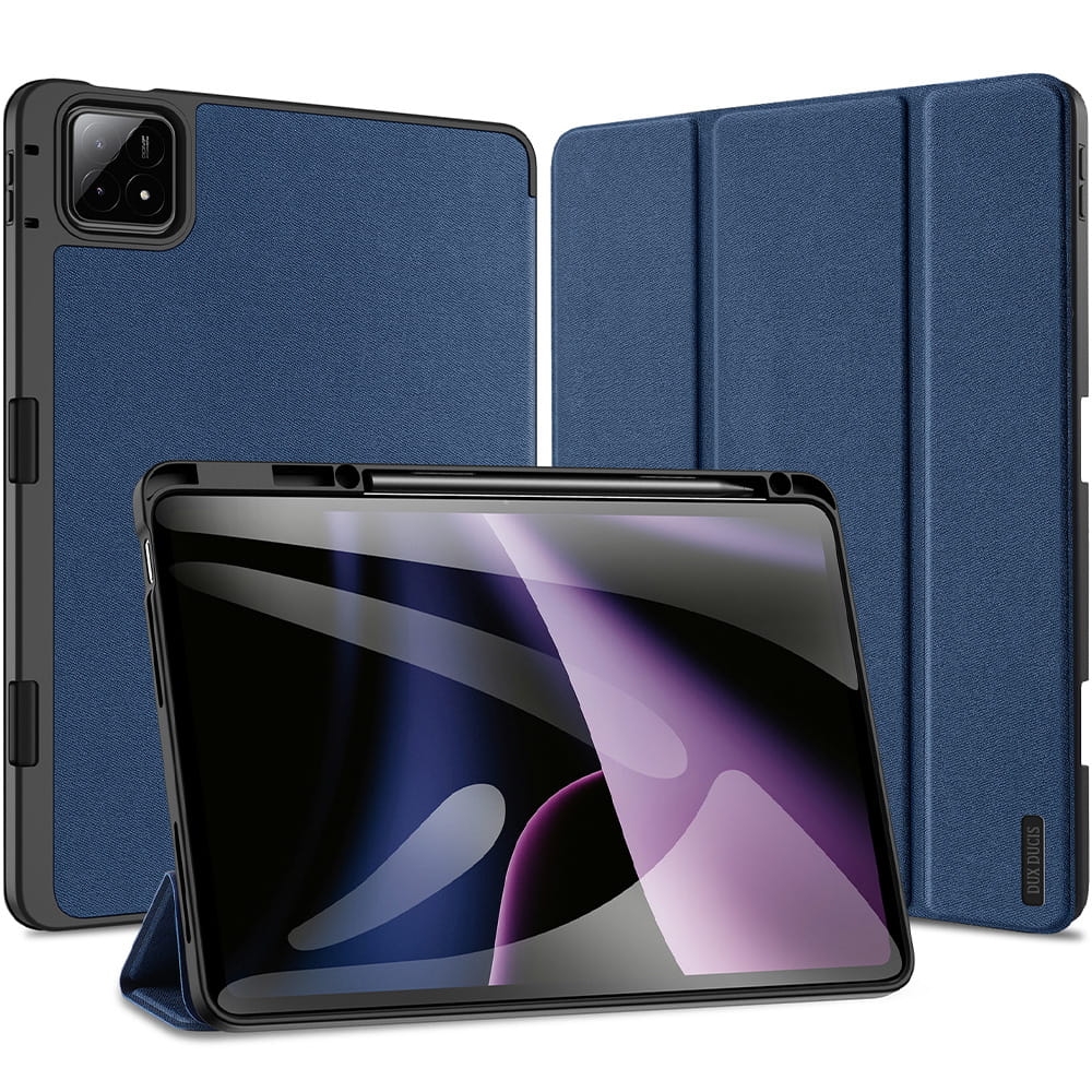 Image of OUTLET: Etui Dux Ducis Domo do Xiaomi Pad 6S Pro, granatowe