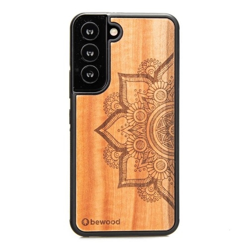 Image of Drewniane etui Bewood do Galaxy S22 Mandala Jabłoń